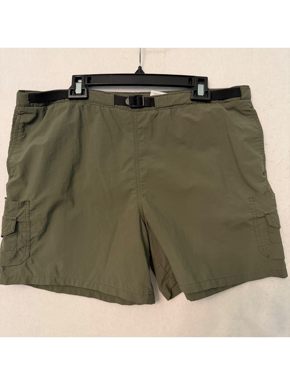 Columbia Mountaindale Cargo Shorts Women's Large Green Cargo Shorts FLAW